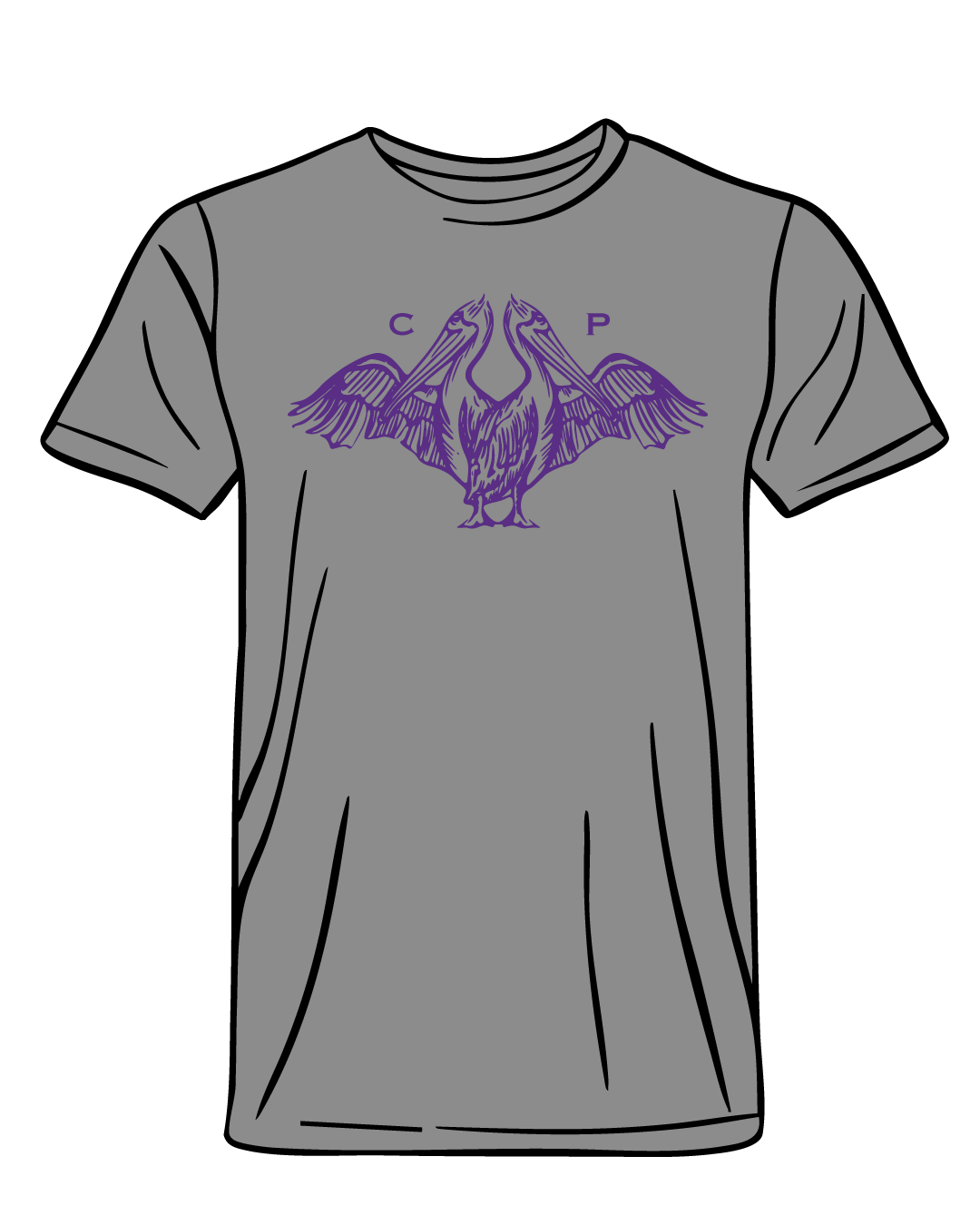 Coastal Pelican Heritage T-Shirt