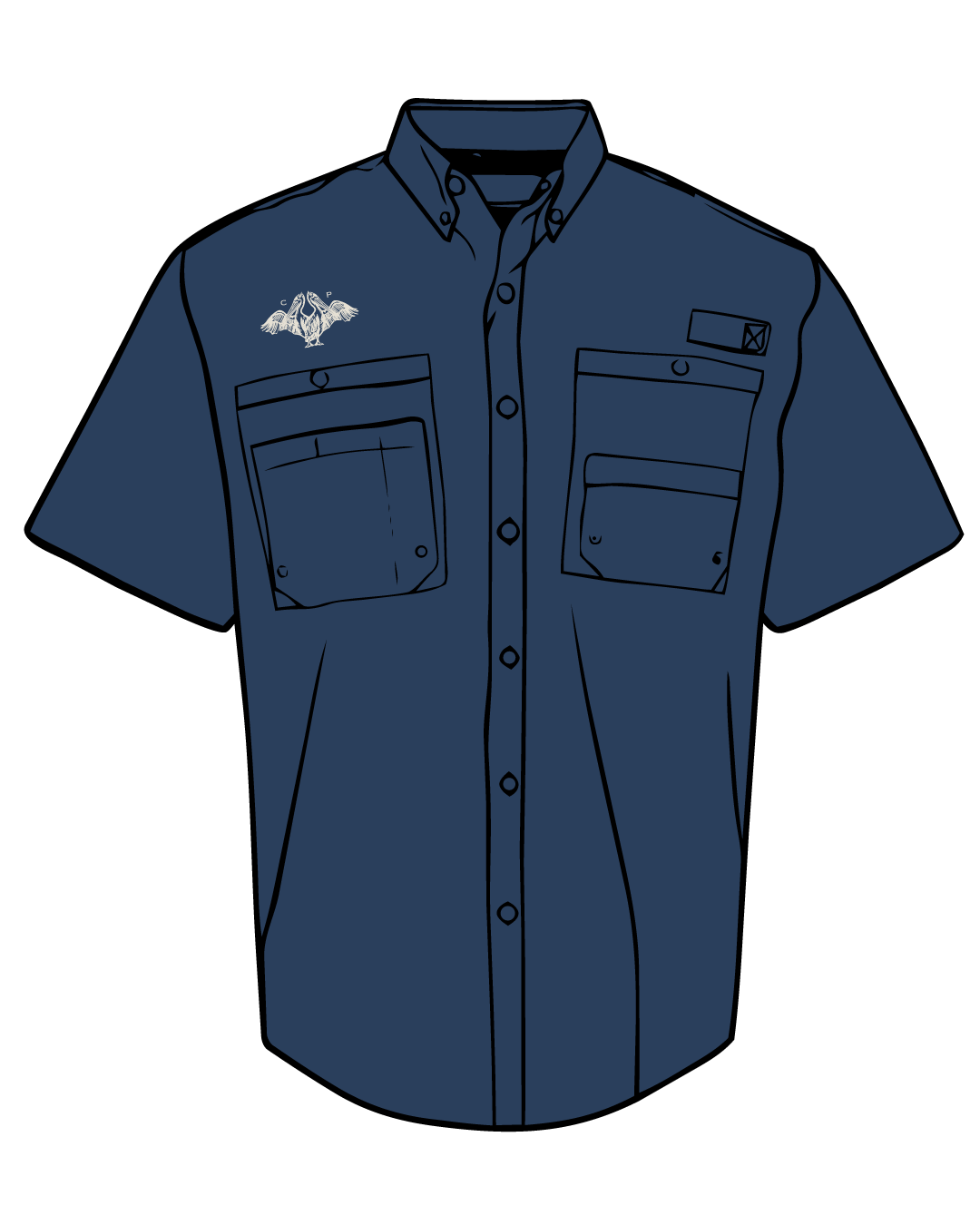 Coastal Pelican Hatteras Performance Fishing Shirt