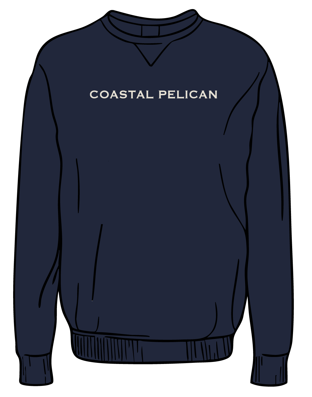 Coastal Pelican Sweatshirt