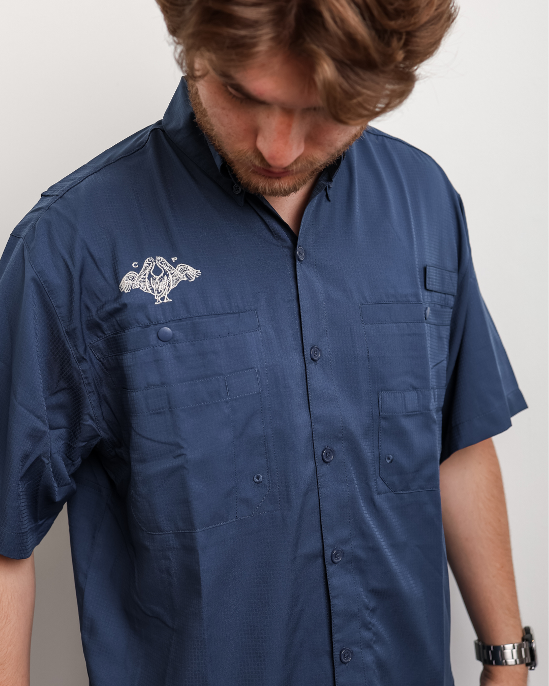 Coastal Pelican Hatteras Performance Fishing Shirt