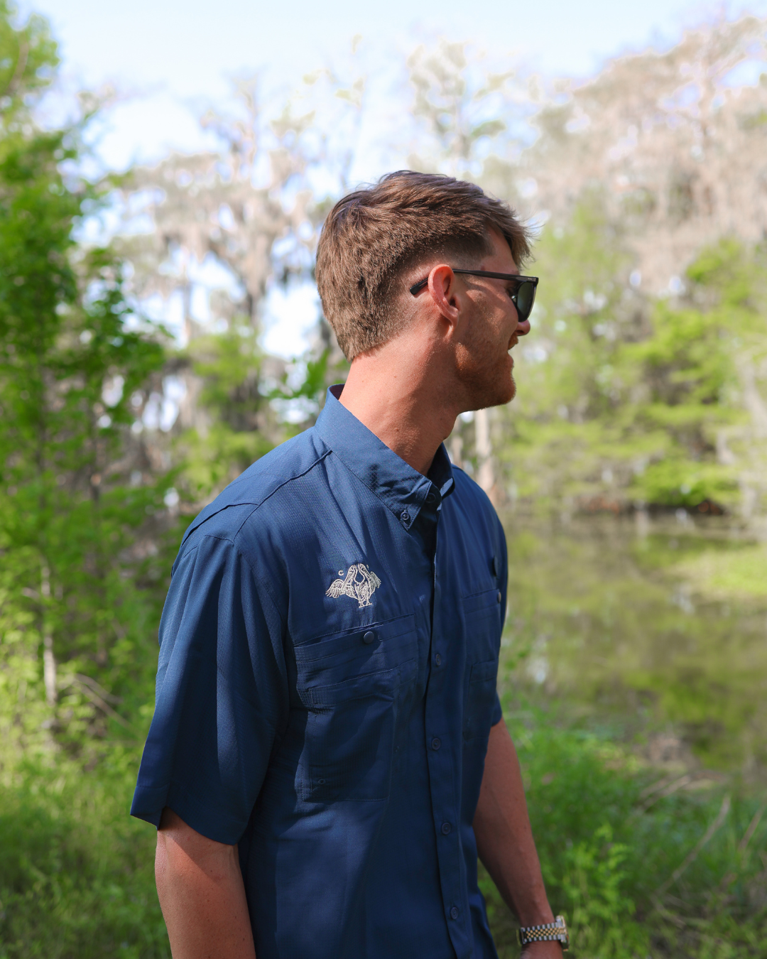 Coastal Pelican Hatteras Performance Fishing Shirt